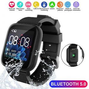 Waterproof Sport Smart Watch Heart Rate Monitor Blood Pressure For iOS Android